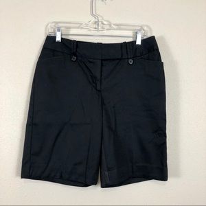🎈5/$10 Worthington Modern Fit Black Bermuda Short